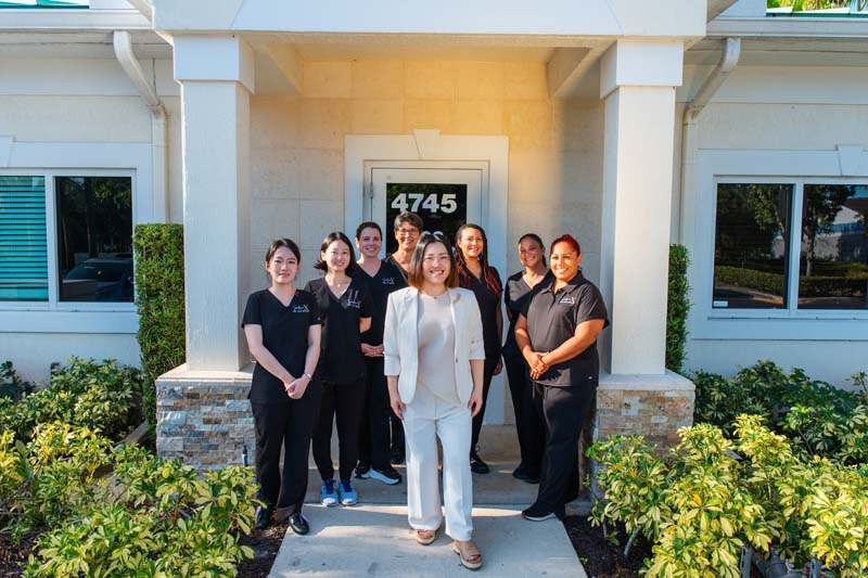 Dr. Lily Xu and her Smiles on X team
